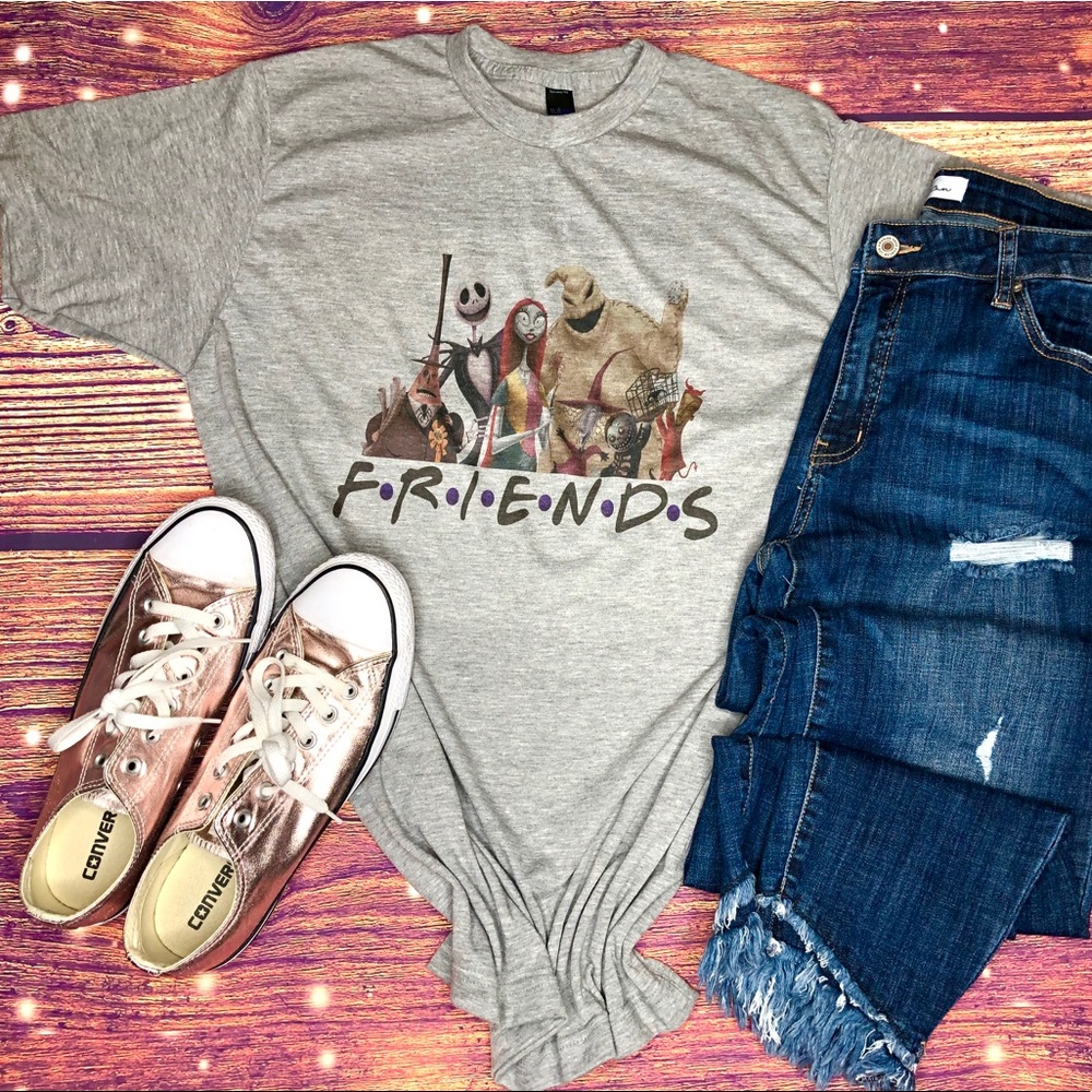 Nightmare Before Christmas Friends Graphic Tee